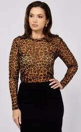 Set LadyThreeStars 2447 leopardovyj+chernyj