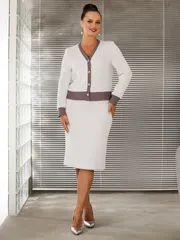 Suit Galean Style #903.1 fiolet ornament