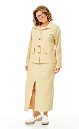 Garnitur Anastasia 1384 slivochnyj