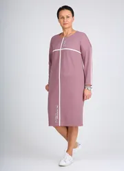 Dress Zigzag Style #407 rozovyj