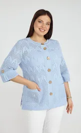 Sweter BONADI 2187 goluboj
