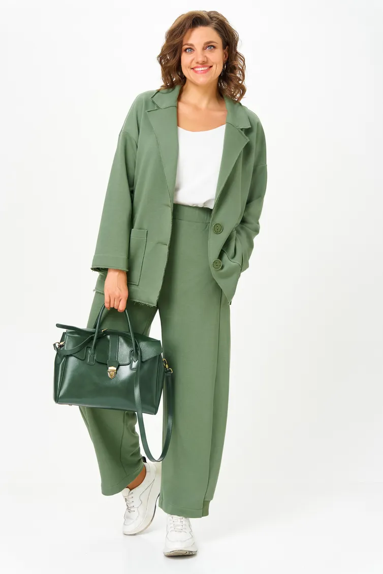 Suit Anastasia #1299 oliva