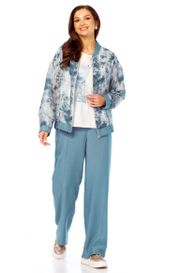 Комплект Milora арт. 1454 синий + абстракция