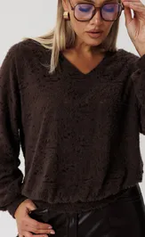 Jumper Verita moda N-2495.1 shokolad