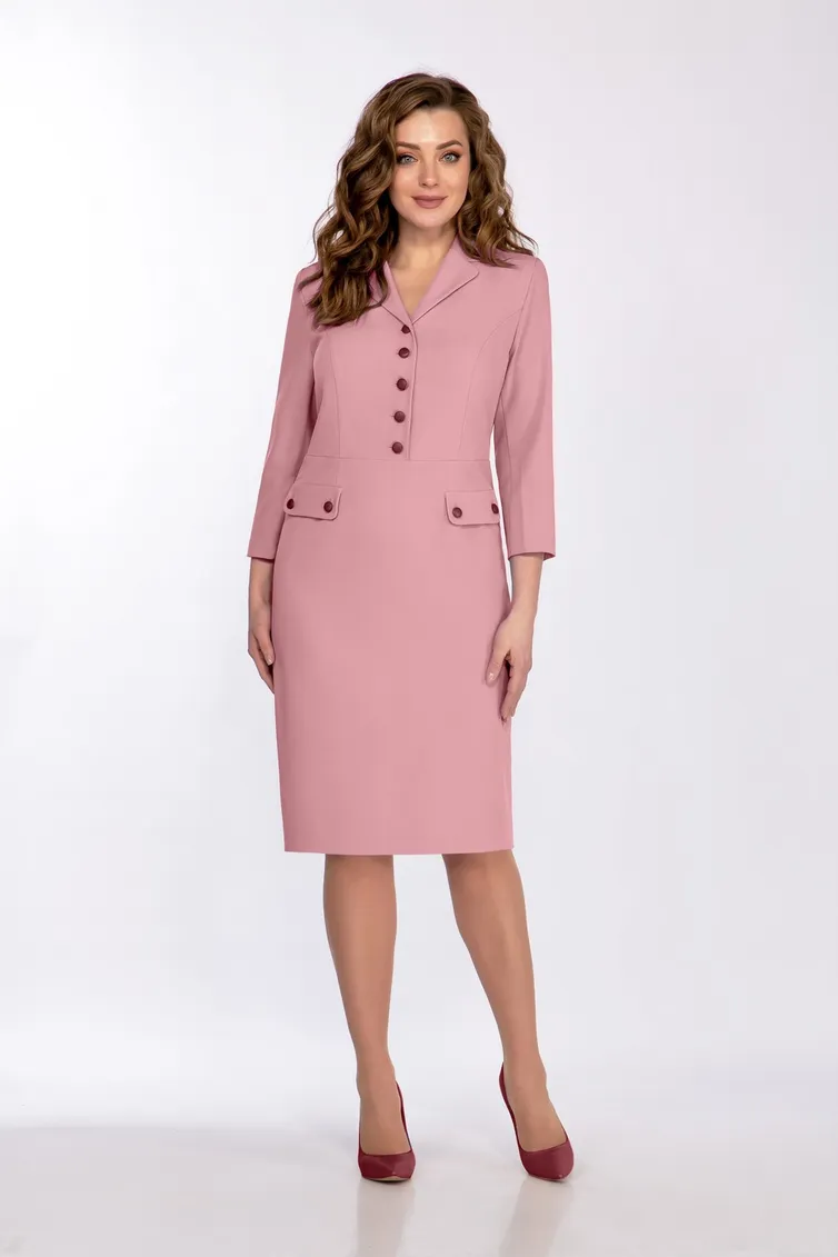 Sukienka Vilena-fashion #791 pudra