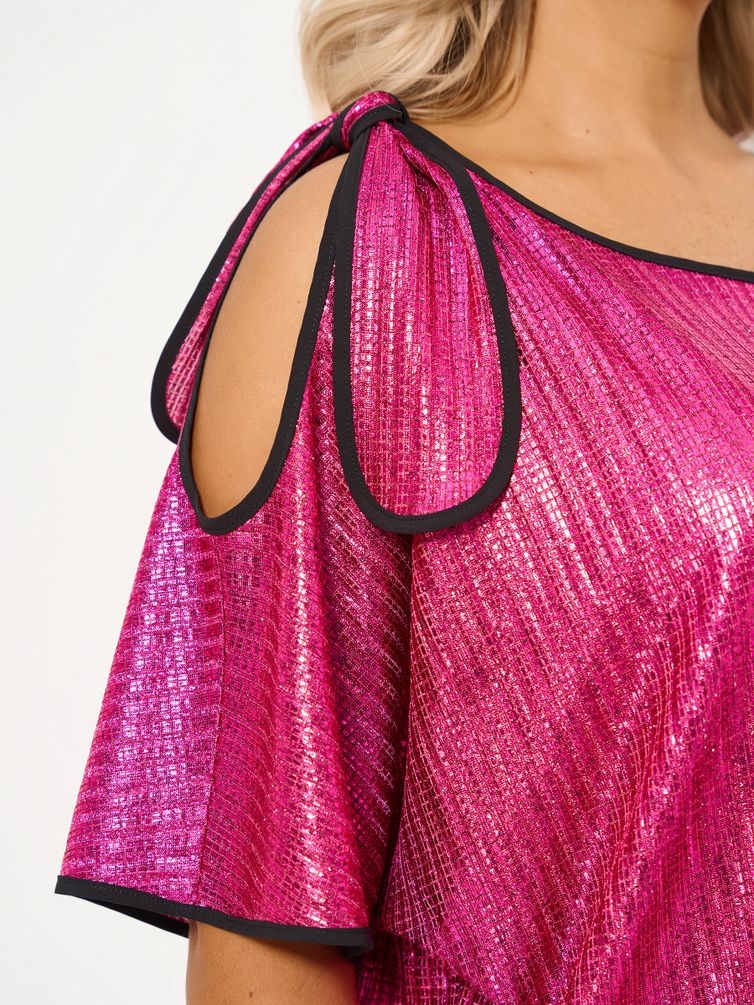 Tunic DORA plus #0184-5 malinovo-rozovyj