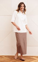 Джемпер GIZART 15380 молочный