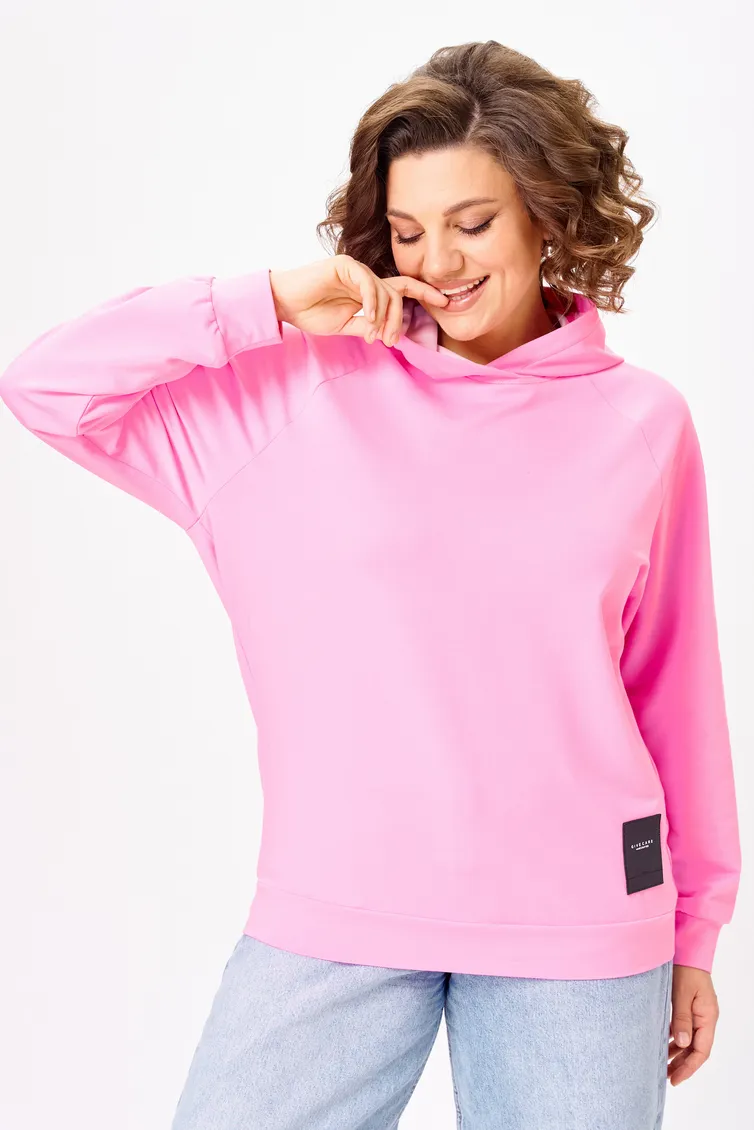 Hoodie Rumoda #2283 rozovyj