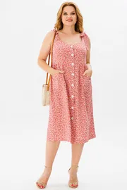 Sukienki Michel Chic #2130 korall