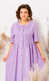Sukienka Anastasia MAK 1095-1 sirenevyj