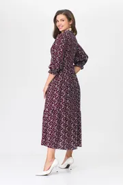 Sukienka Abbi #1010 bordo