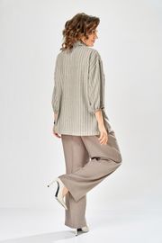 Комплект Ольга Стиль арт. С1017 хаки-коричневый