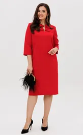 Sukienka Vilena-fashion 1095 krasnyj