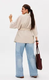 Жакет Anelli Laurel 1342 сливочный нюд