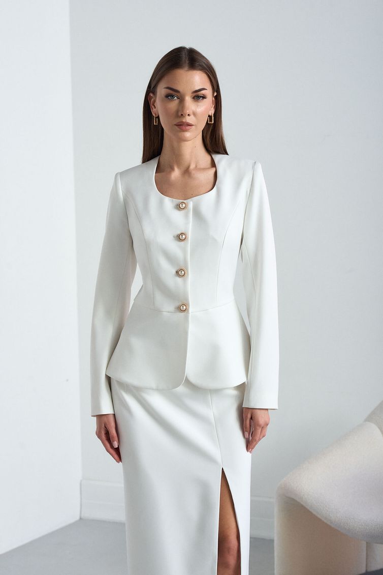Костюм Леди лайн арт. 5126 молочный