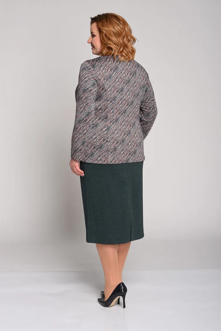Костюм Lady Style Classic арт. 1647 зел