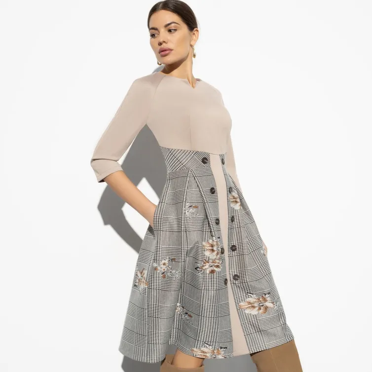 Sukienki CHARUTTI #Samaya uvlekatelnaya (magic beige)