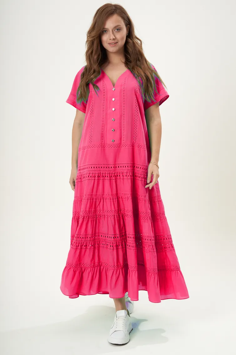 Dress Fantazia Mod #4530 fuksiya