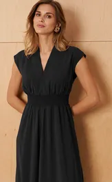 Dress PND 89880 chernyj