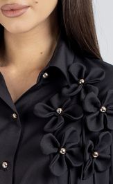 Blouse VIZAVI 810 chernyj