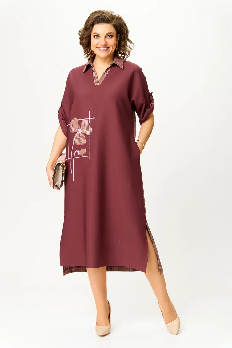 Платье Michel Chic арт. 2134/1 брусничный