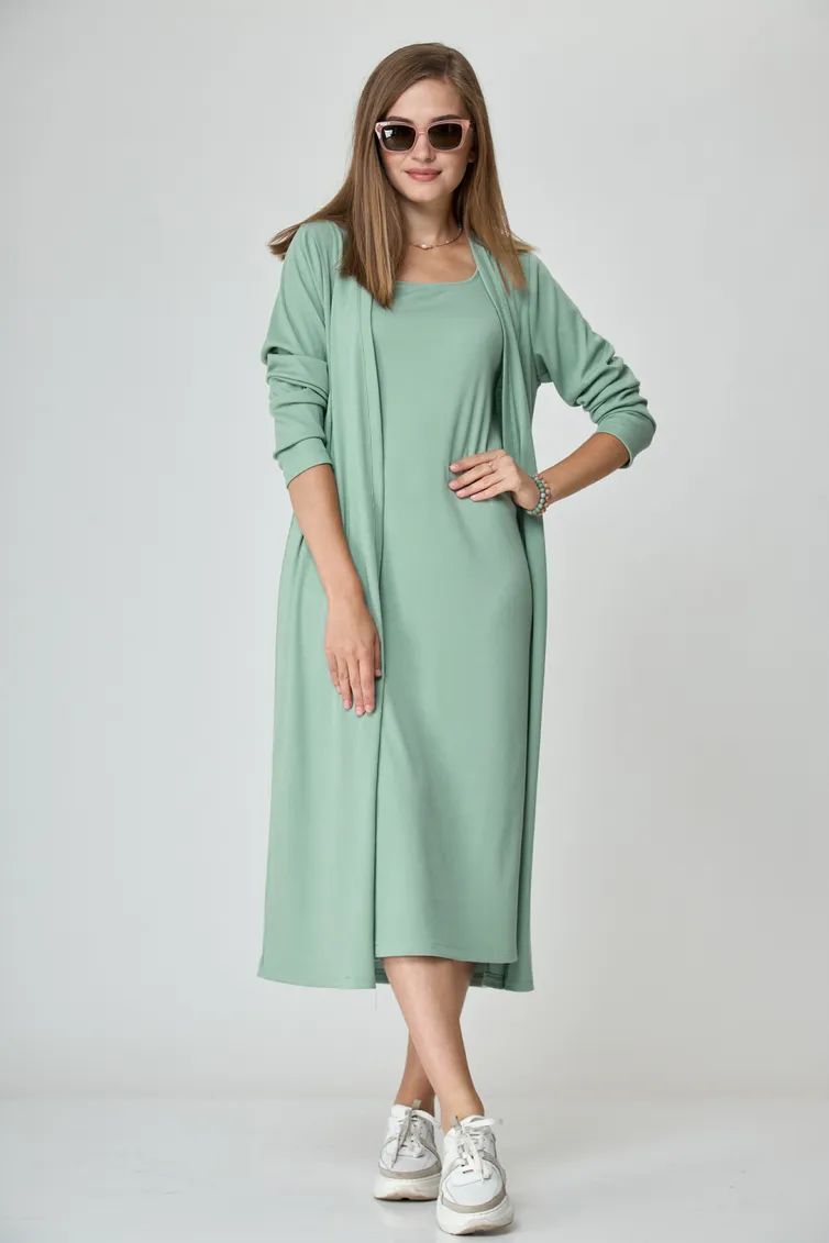 Sweter STEFANY #458 zelenyj