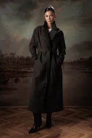 Coat Buter New #3476 korichnevyj