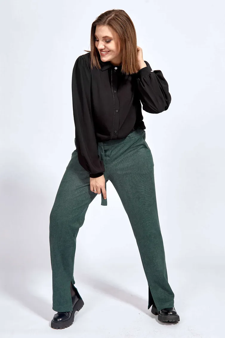 Брюки BegiModa арт. 6012 изумруд