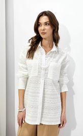 Блузка Люше 4361 молоко