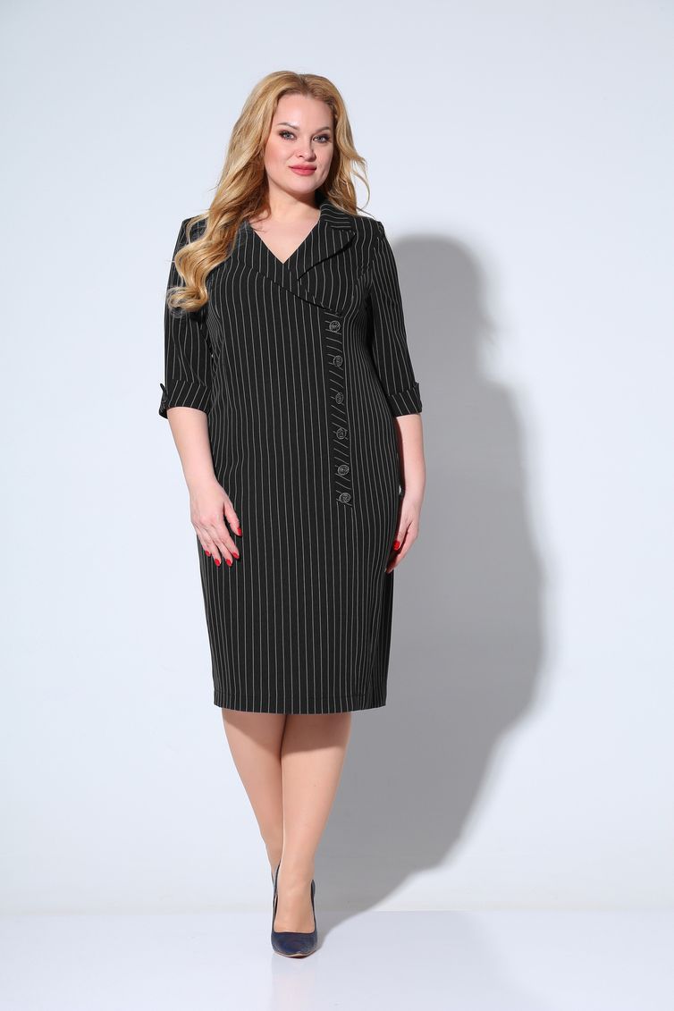 Dress Ivelta plus #1752 chern