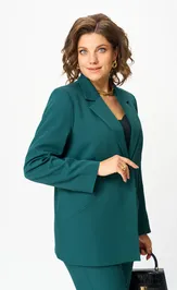 Suit Vilena-fashion 1097 zelenyj