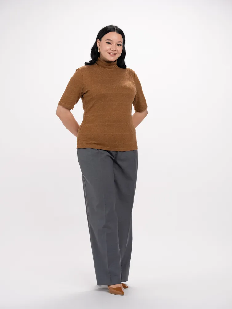 Skoczek FASHION CENTRE #V-4057/Svetlo-korichnevyj/170