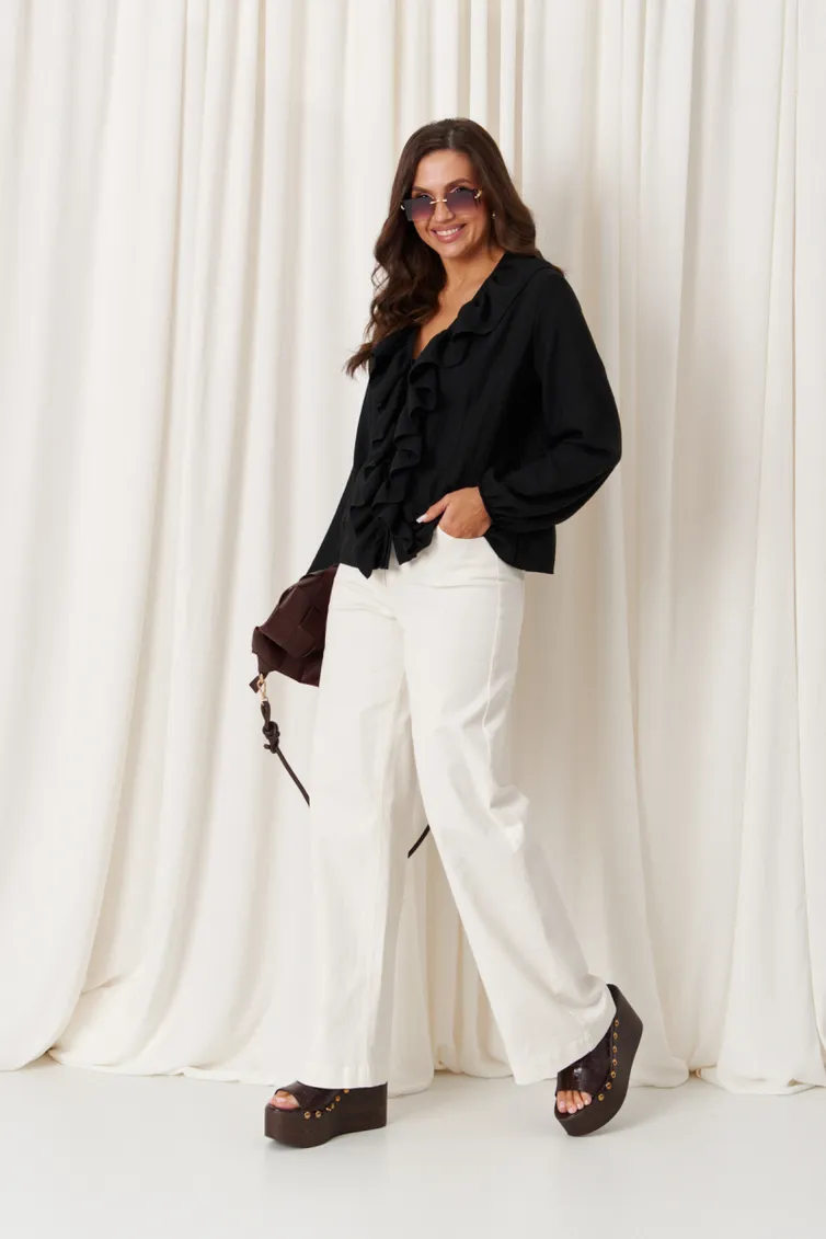 Bluzka PND #87047 chernyj