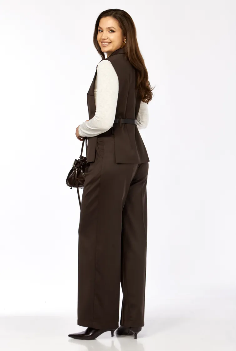 Suit Rishelie #1012 shokolad