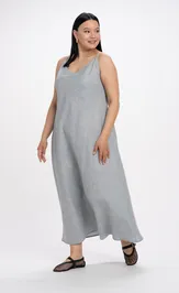 Sukienka FASHION CENTRE L-4259/Svetlo-seryj melanzh/170