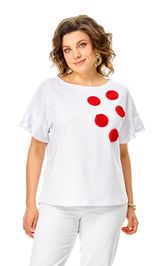 Джемпер Rumoda 2287 белый