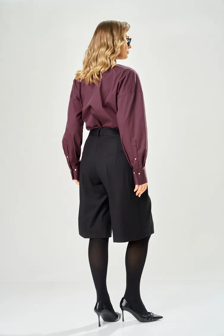 Blouse Ava fashion #M-235 bordovyj