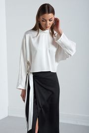 Костюм Леди лайн арт. 2926 белый-черный