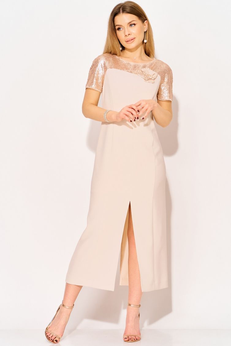 Платье LAIKONY арт. L-114 пудра