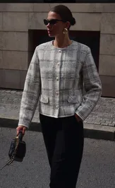 Żakiet BELANGE 3381 molochnyj
