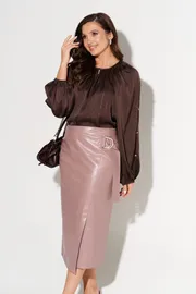 Юбка Alta Moda арт. 1015-4 розовый тауп
