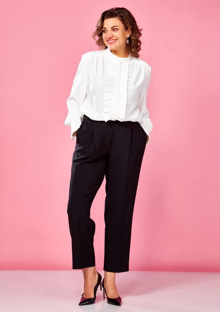 Bluzka Ava fashion #M-133 molochnyj