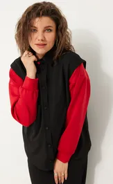 Жилет BegiModa 7018 чёрный
