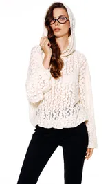 Jumper Elletto Life 13061 molochnyj