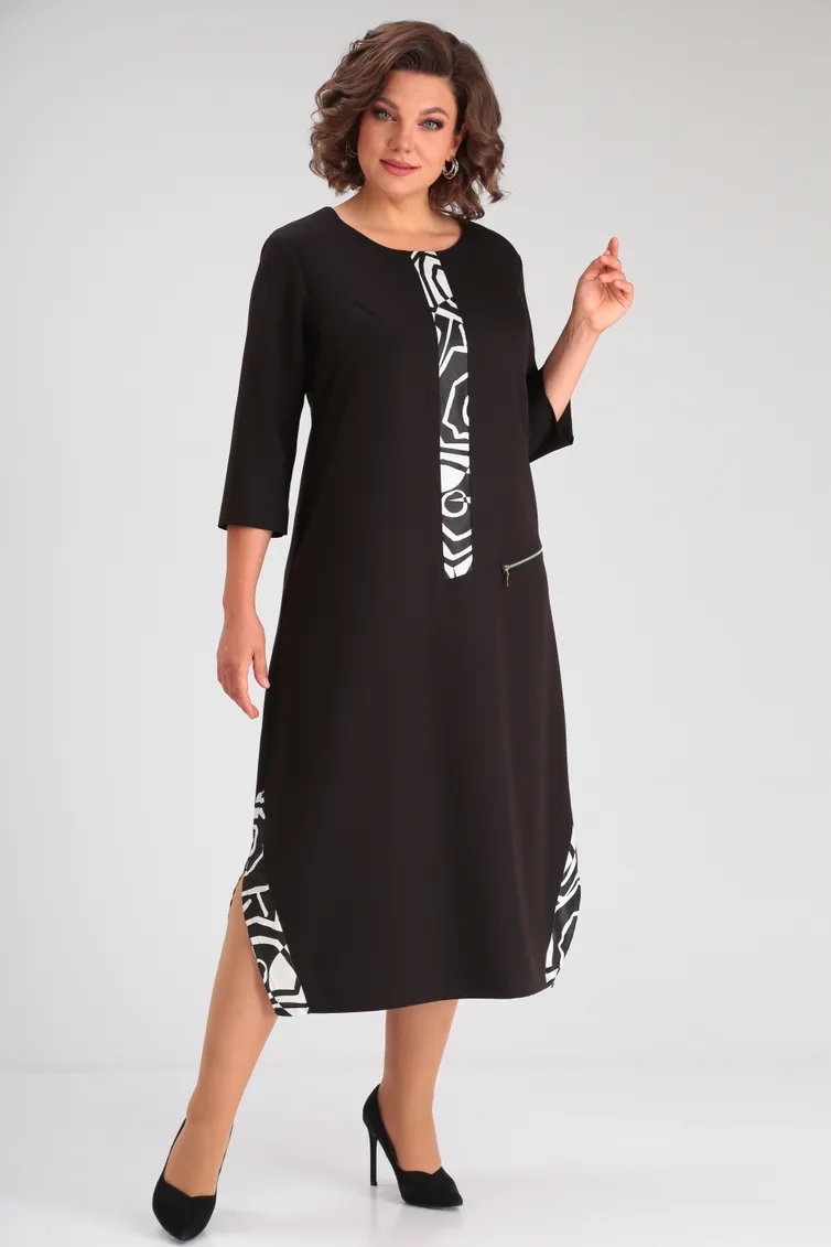 Sukienka Michel Chic #2073/1 chernyj, belyj