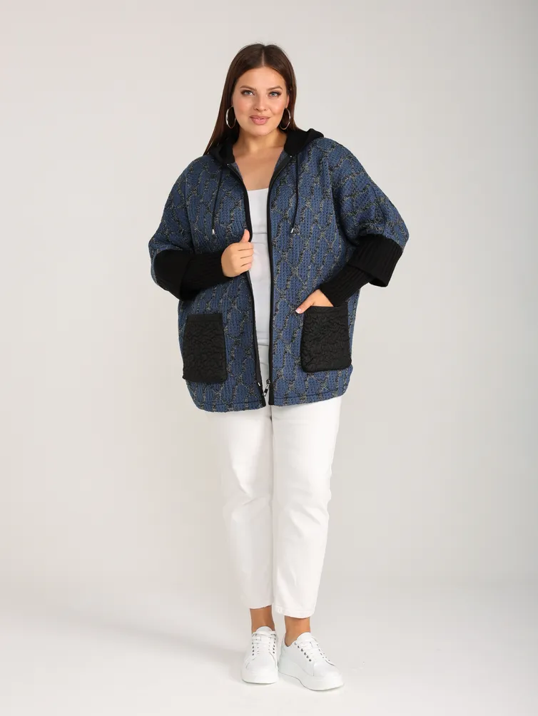 Cardigan BONADI #1980 sinij