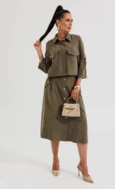 Костюм Galean Style 1013 хаки