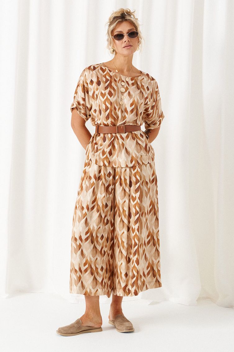 Костюм Beautiful & Free арт. 6464 бежево-ореховый