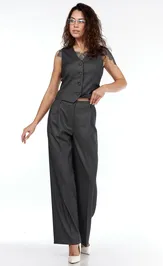 Trousers LadyThreeStars 2403 seryj