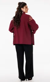 Блуза Anelli Laurel 1238 цвет рубинового вина